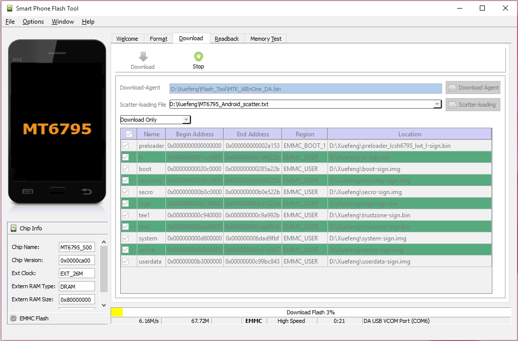 Downloading